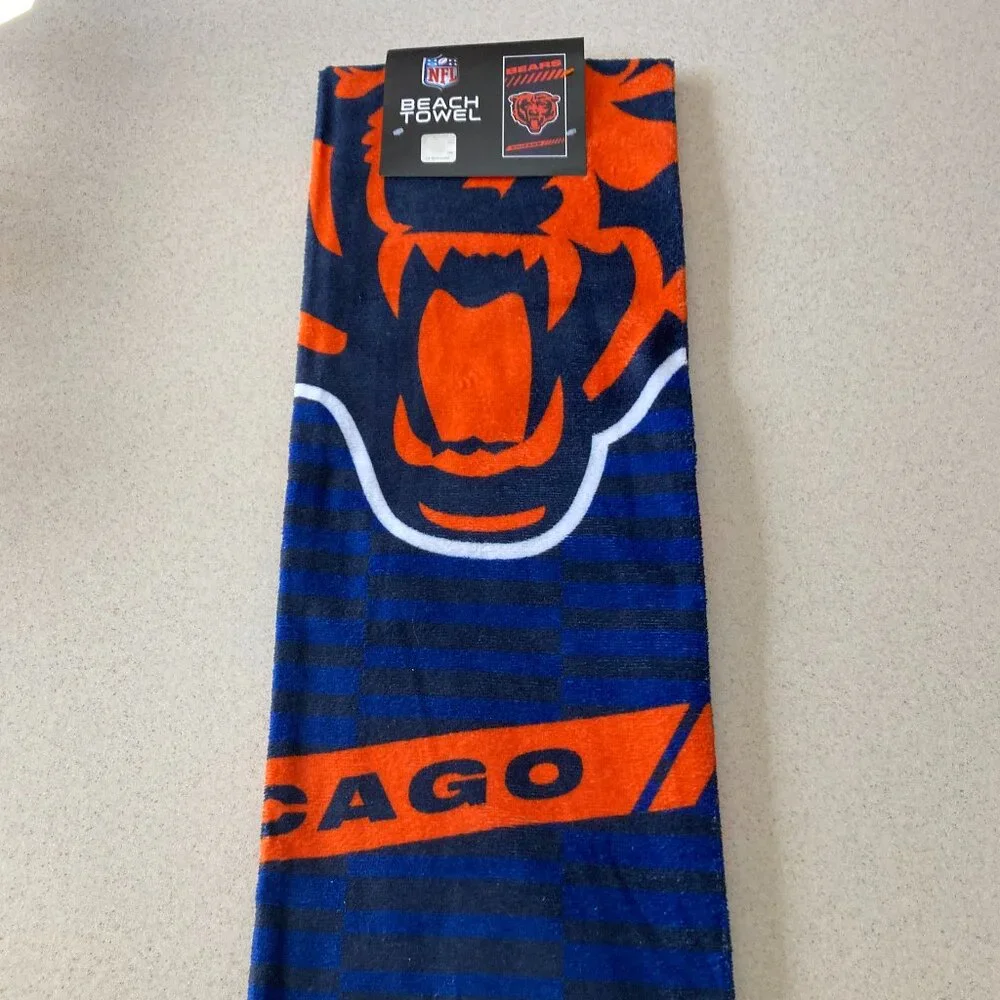 Chicago Bears NFL Beach Towel New 60